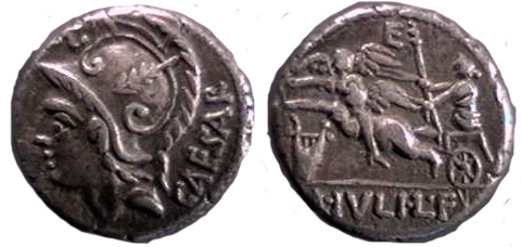 julia roman coin denarius